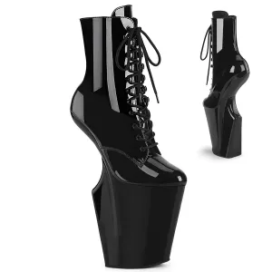 10 Inch Heelless WORSHIP-1020 Black Patent