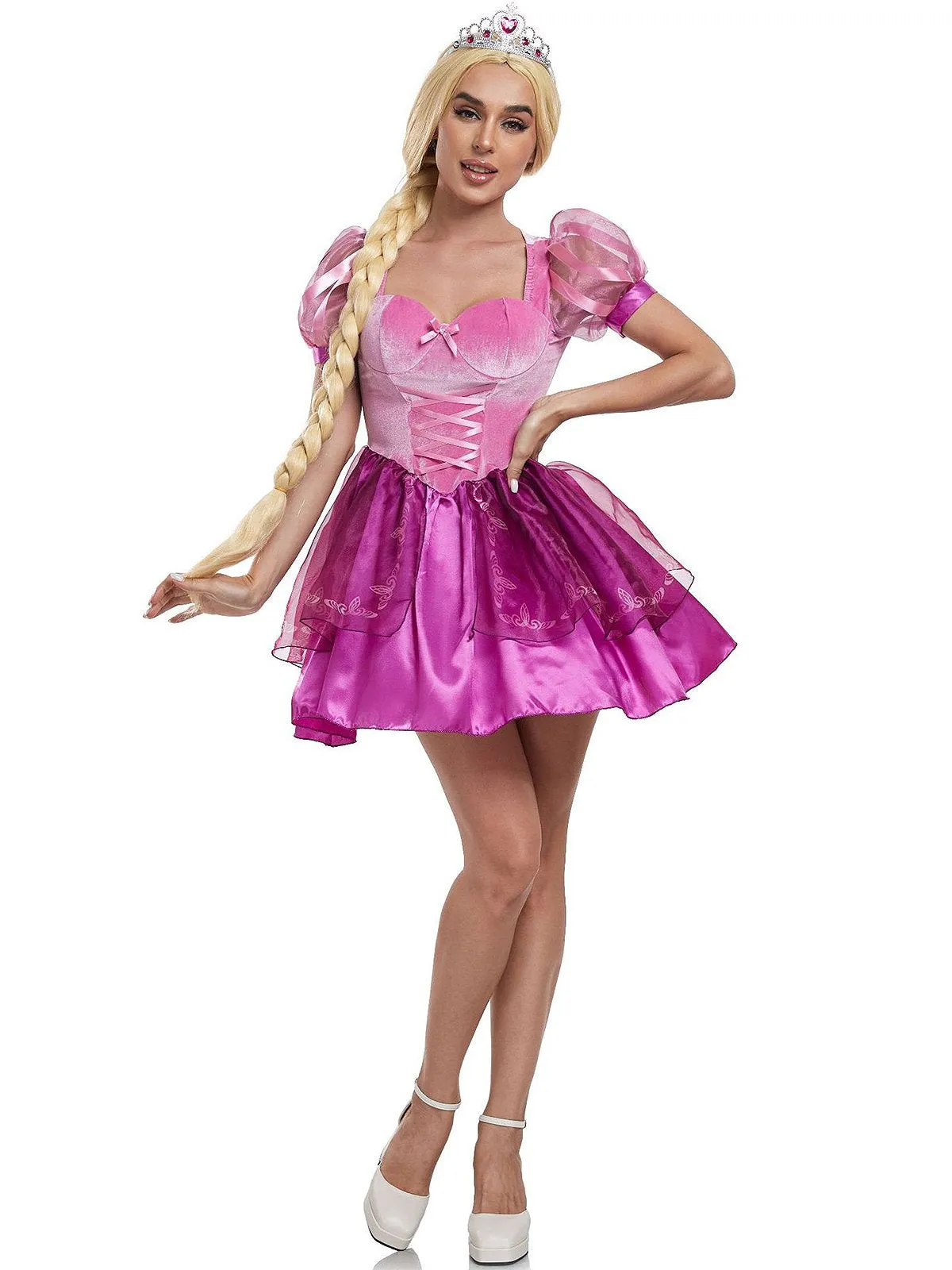 Adult Long Hair Princess Dress