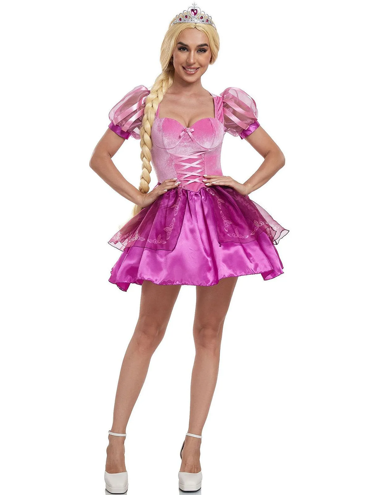 Adult Long Hair Princess Dress