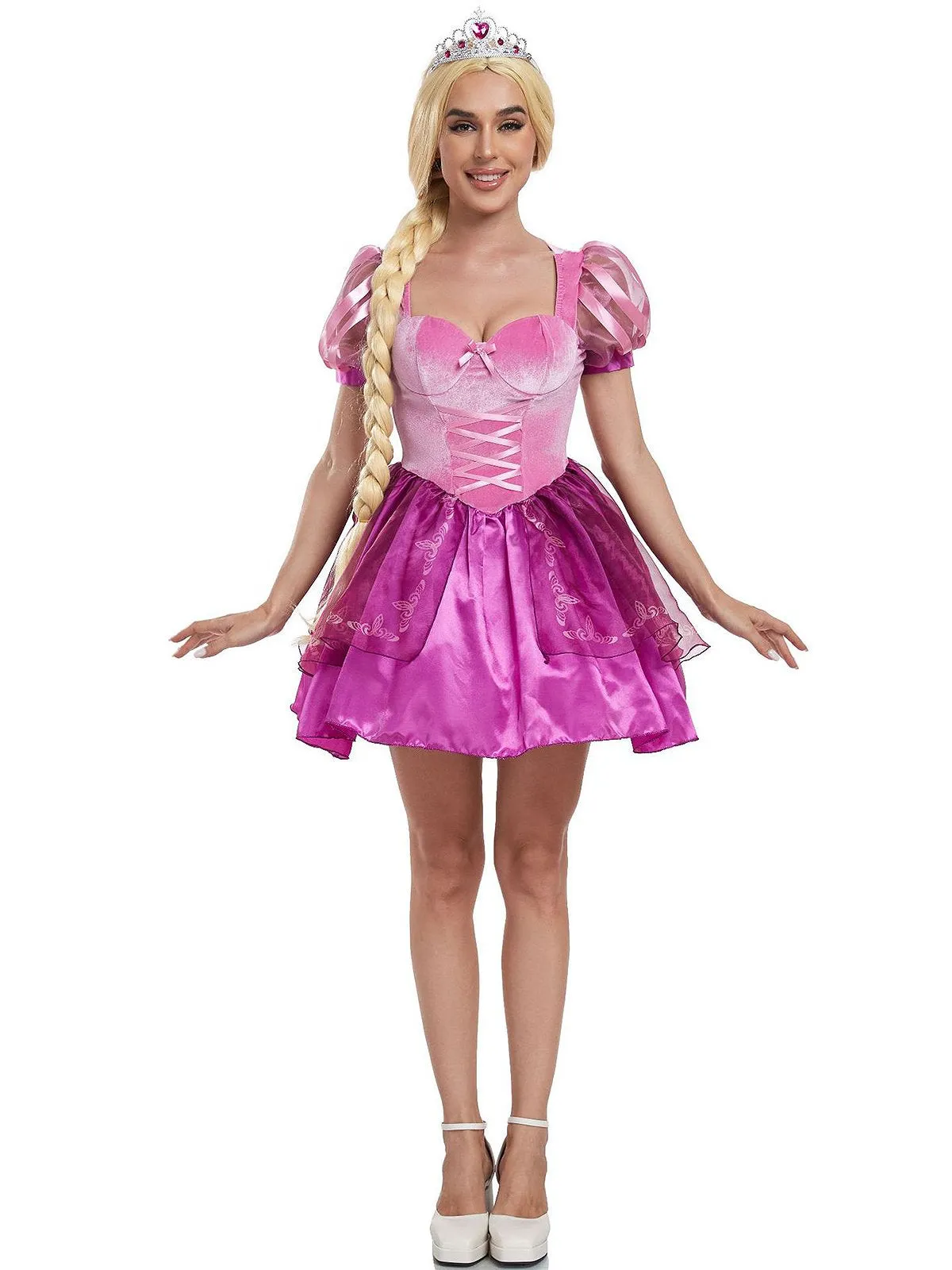 Adult Long Hair Princess Dress
