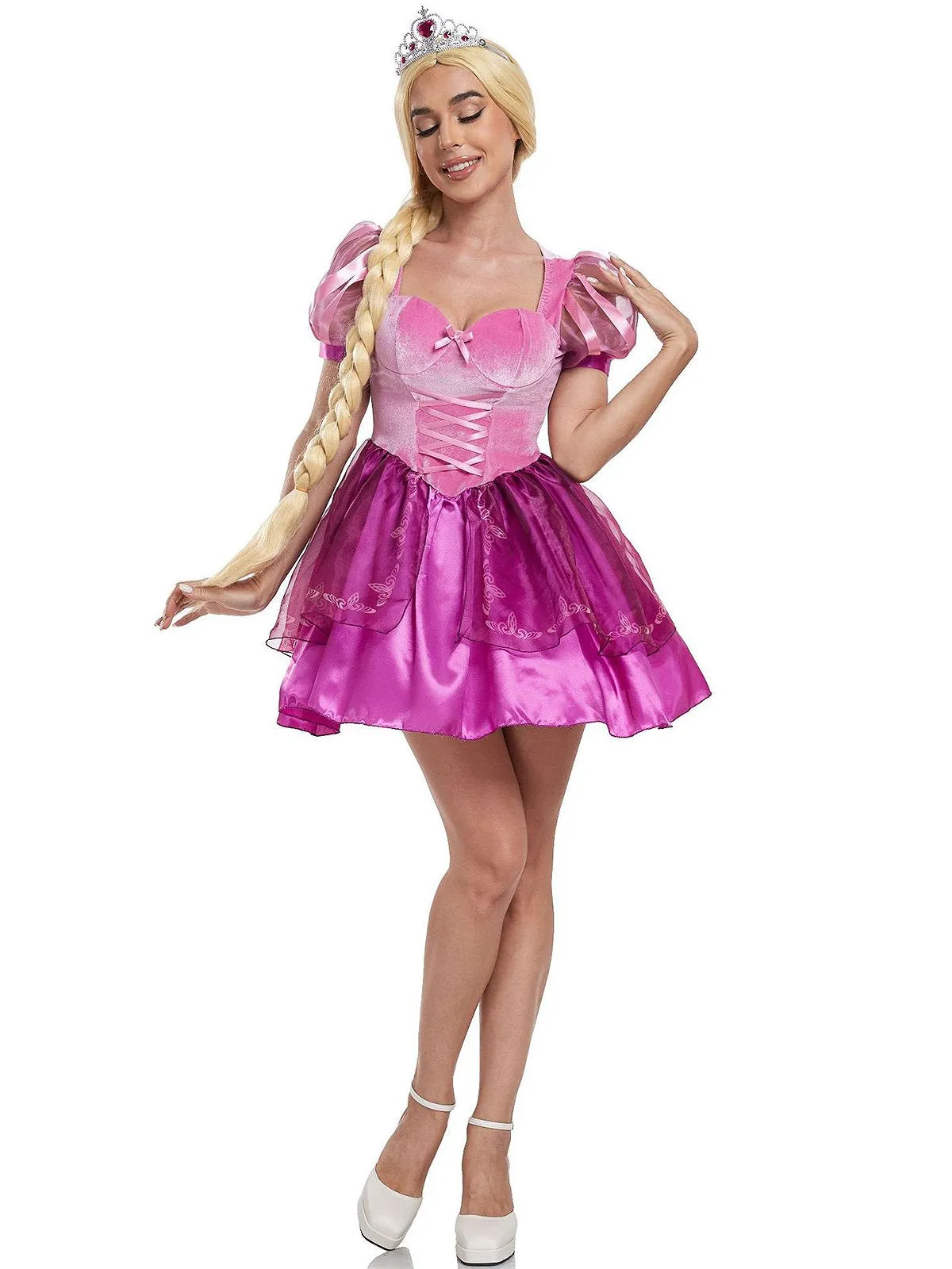 Adult Long Hair Princess Dress