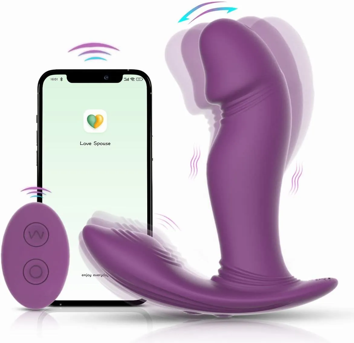 APP Control Duo action Dildo