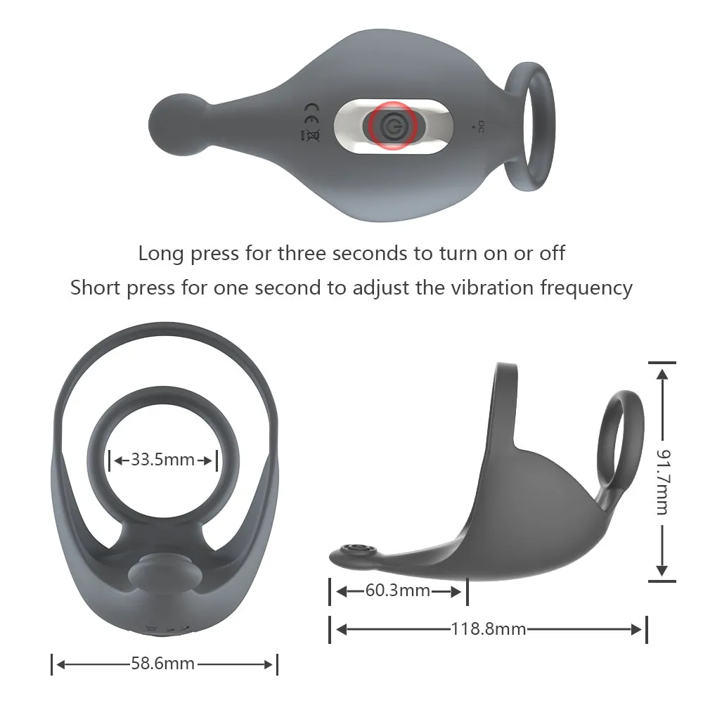 App Control Testicle Vibrator