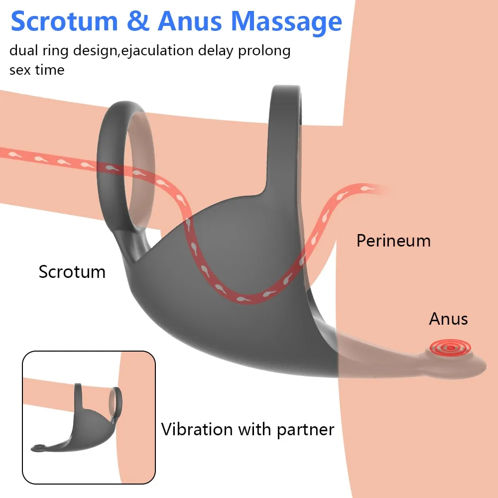 App Control Testicle Vibrator