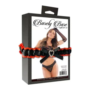 Barely Bare Love Gloves Black O/S