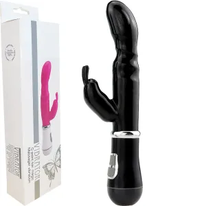 Bebuzzed Eve G-Spot Rabbit Vibrator Battery Powered Black