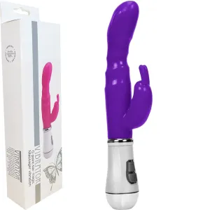 Bebuzzed Eve G-Spot Rabbit Vibrator Battery Powered Purple