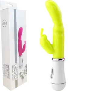 Bebuzzed Eve G-Spot Rabbit Vibrator Battery Powered Yellow