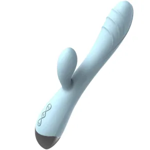 Bebuzzed Foxy G-Spot Rabbit Vibrator USB Rechargeable Blue