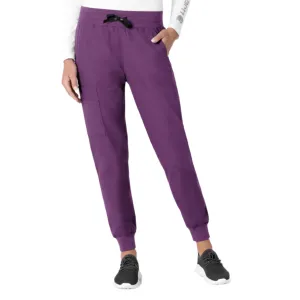 Carhartt Women's Force Essentials Jogger Scrub Pant - Eggplant