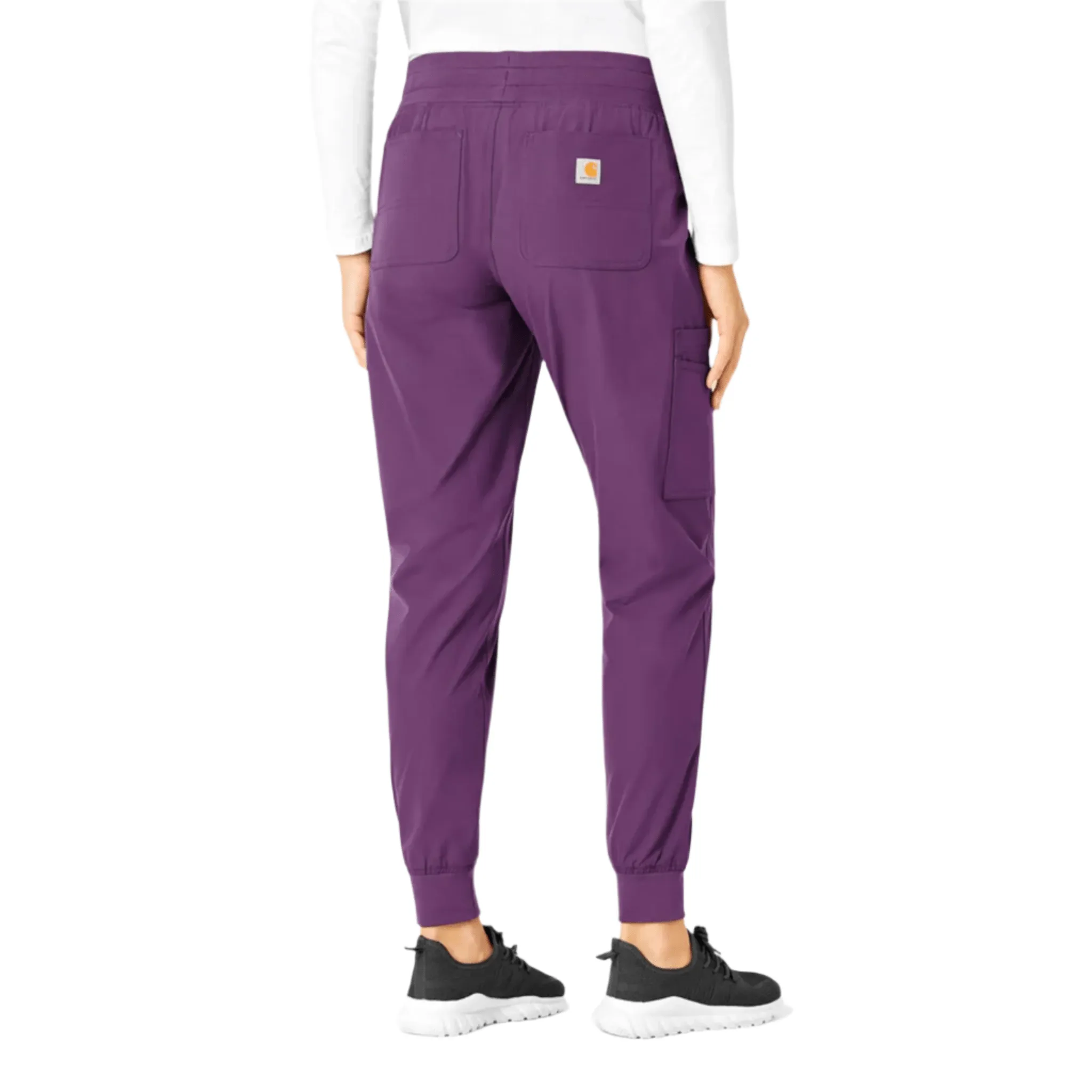 Carhartt Women's Force Essentials Jogger Scrub Pant - Eggplant