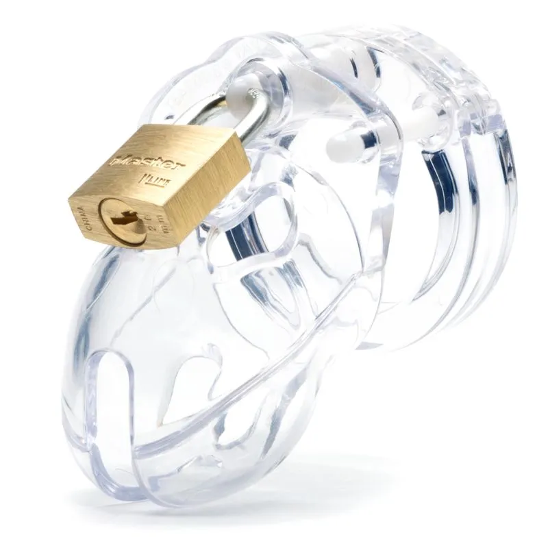 CB-X Cockcage Mr Stubb Male Penis Chastity Kit Cage Clear