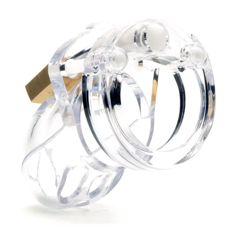CB-X Cockcage Mr Stubb Male Penis Chastity Kit Cage Clear