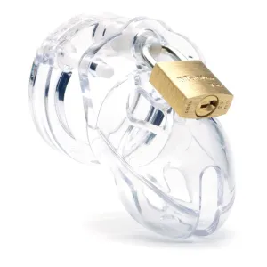 CB-X Cockcage Mr Stubb Male Penis Chastity Kit Cage Clear