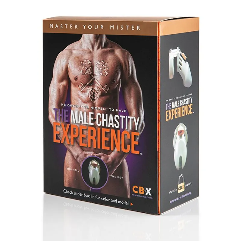 CB-X Cockcage Mr Stubb Male Penis Chastity Kit Cage Clear