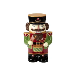Certified International Holiday Magic Nutcracker Cookie Jar - MULTI ONE SIZE