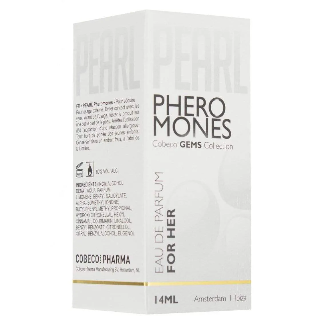 Cobeco Pharma - Gems Collection Pearl Pheromones Eau De Parfum For Her 14ml