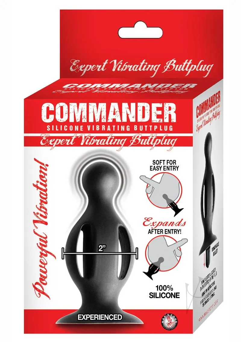 Commander Expert Vibrating Buttplug