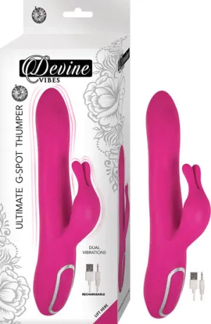 DEVINE VIBES ULTIMATE G-SPOT THUMPER PINK
