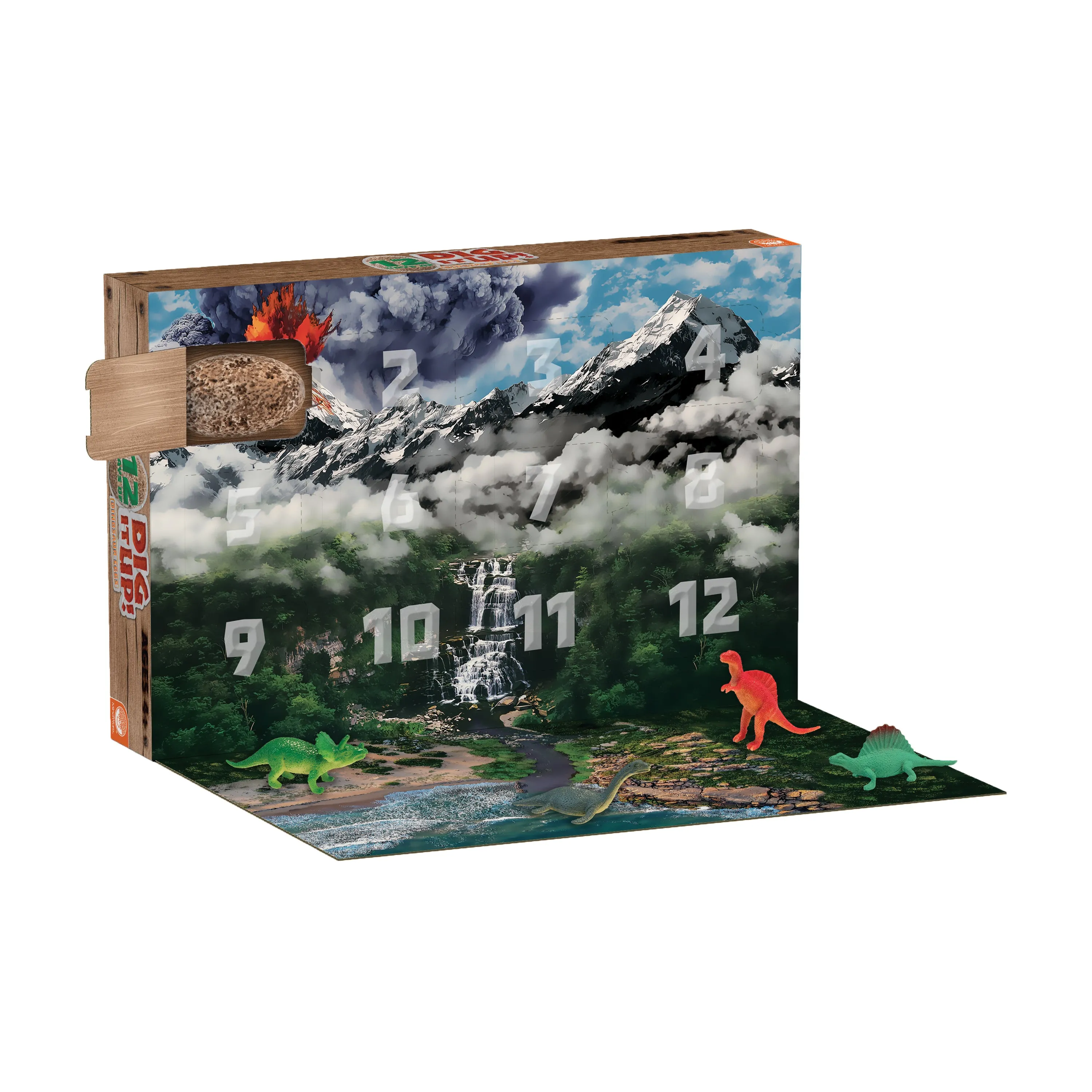 Dig It Up! Dinosaur Discovery Countdown Kit – 12 Exciting Dino Eggs