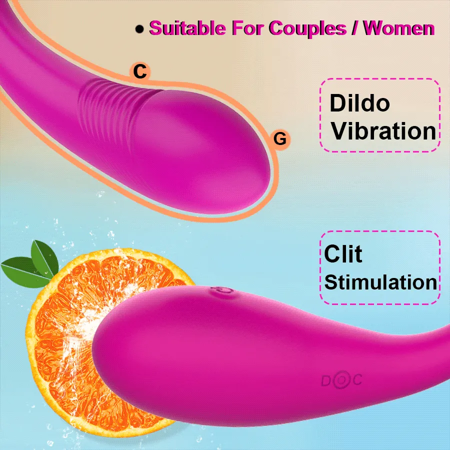 Double Penetration Dildo Vibrator