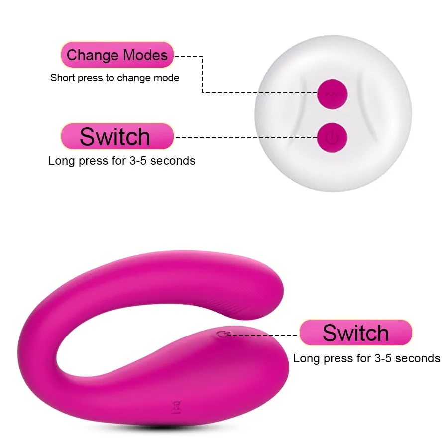 Double Penetration Dildo Vibrator