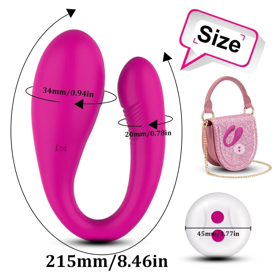 Double Penetration Dildo Vibrator