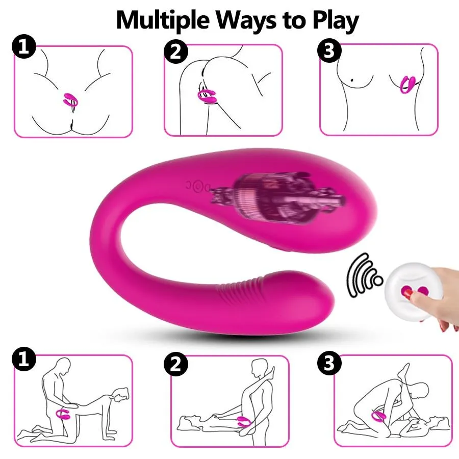 Double Penetration Dildo Vibrator