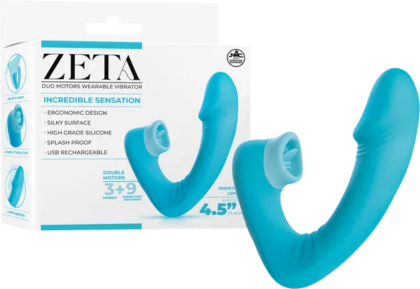 Dual Motor Wearable Vibrator