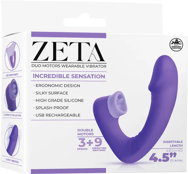 Dual Motor Wearable Vibrator