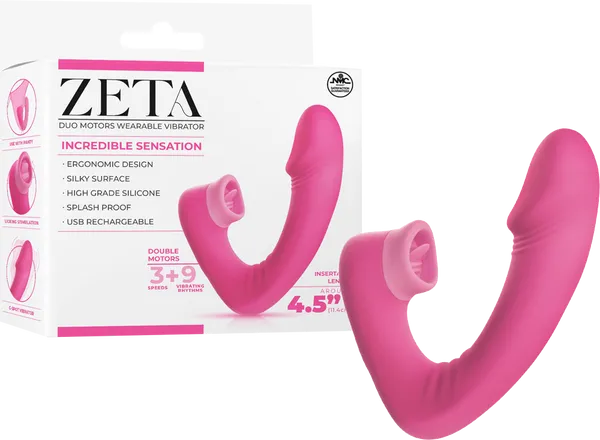 Dual Motor Wearable Vibrator