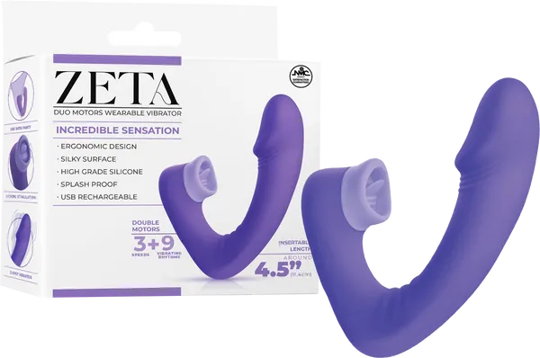 Dual Motor Wearable Vibrator