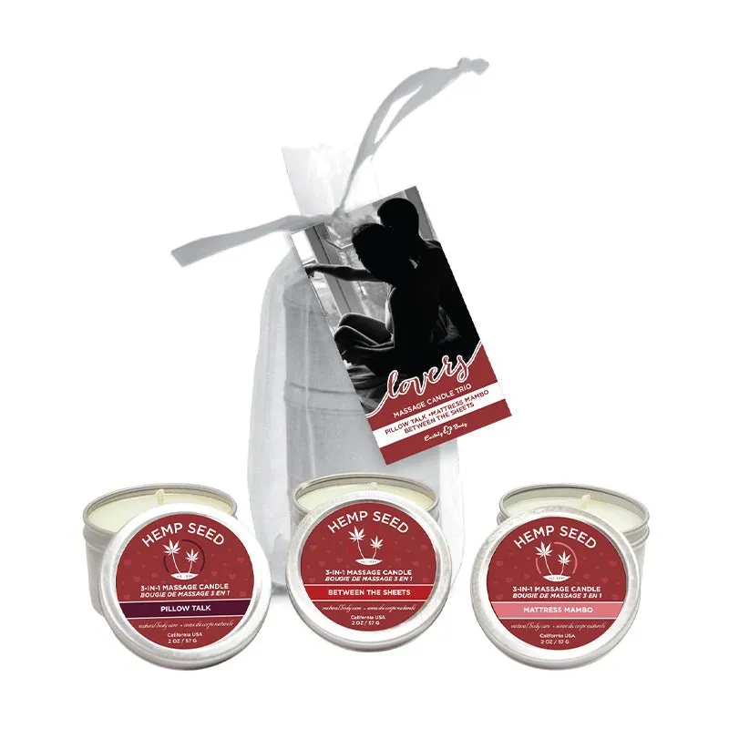 Earthly Body Hemp Seed Trio 2 oz.