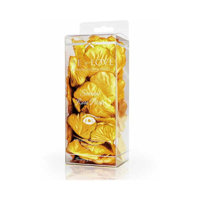 Eye of Love Sensual Rose Petals Gold