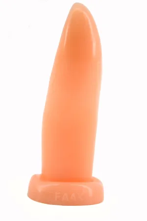 FAAK Tongue Shape Anal Plug Alien Dildo Flesh