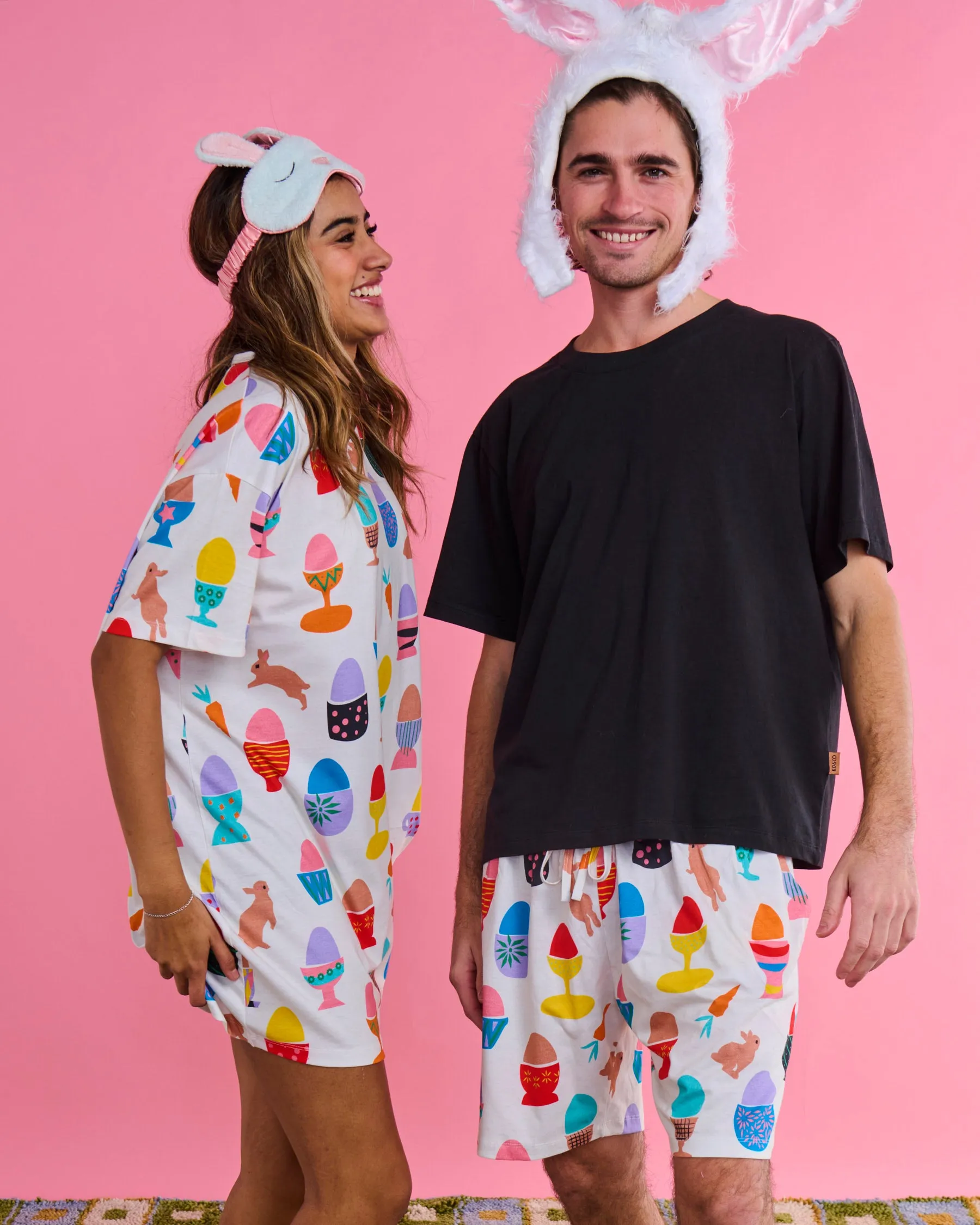 Fluffy Bunny Sherpa Eye Mask