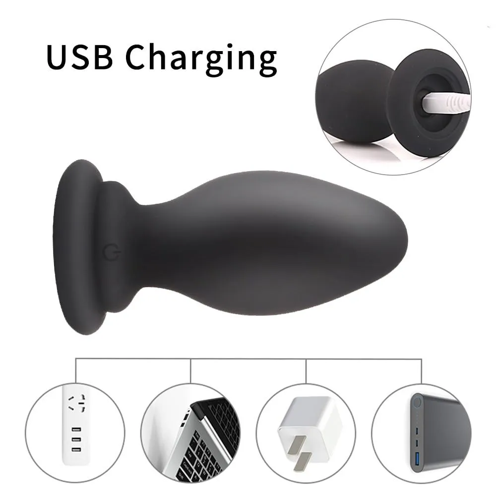Fox Tail Anal Plug Vibrator