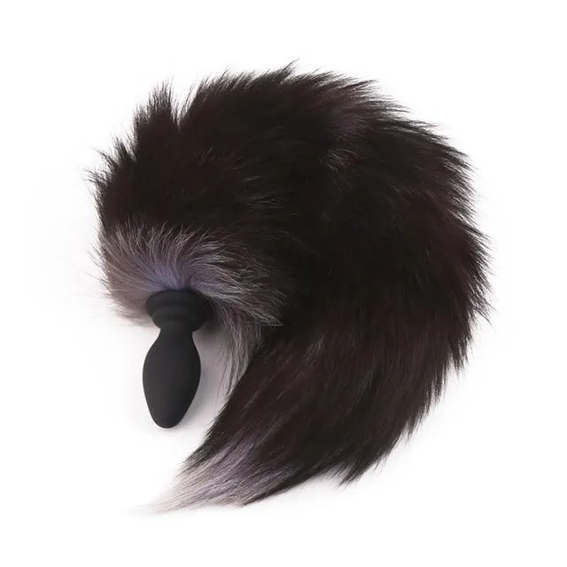 Fox Tail Anal Plug Vibrator