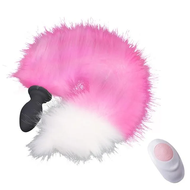 Fox Tail Anal Plug Vibrator