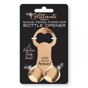 Glitterati Party Same Penis Forever Bottle Opener