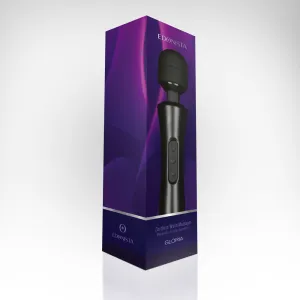 Gloria Large Wand Vibrator Black