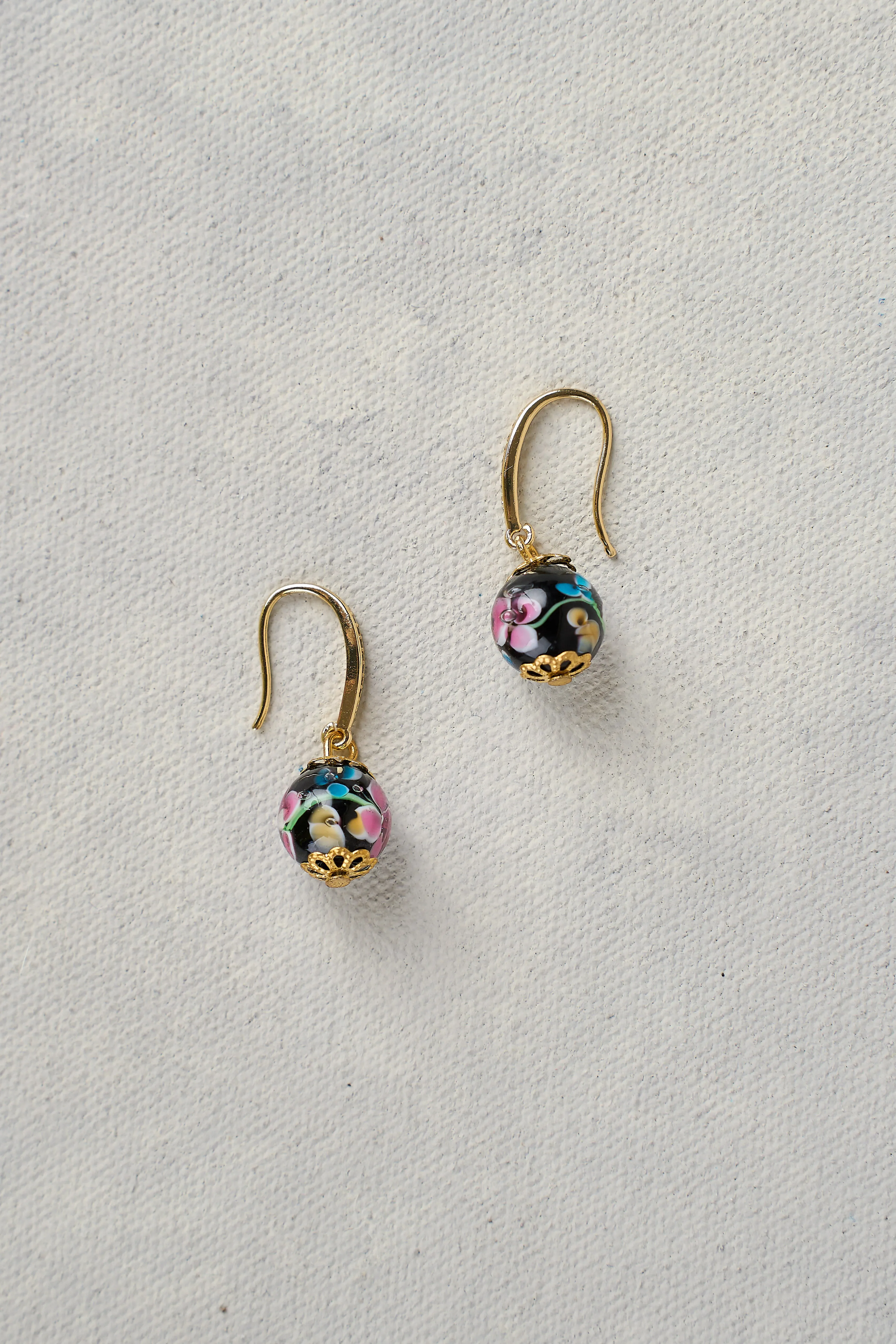 Harper Glass Bead Earrings - Multi