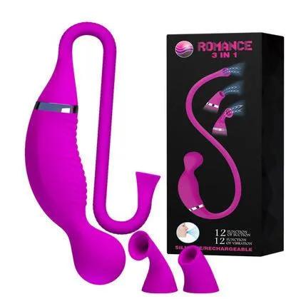 Inhalation Massage Wand Multi-frequency Modes Blowing Vibrator