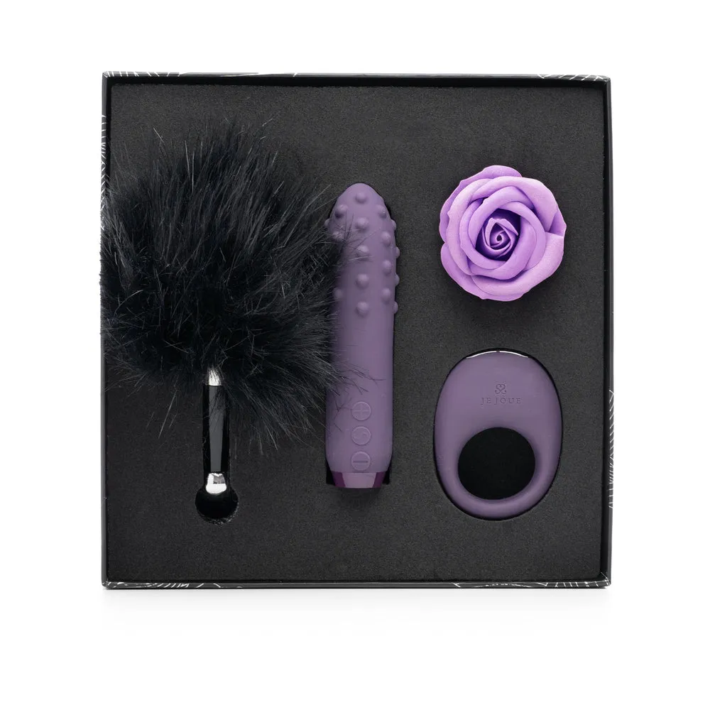 Je Joue Midnight Magic: Duet Bullet. Mio Ring. Feather Tickler. Rose Bath Melt