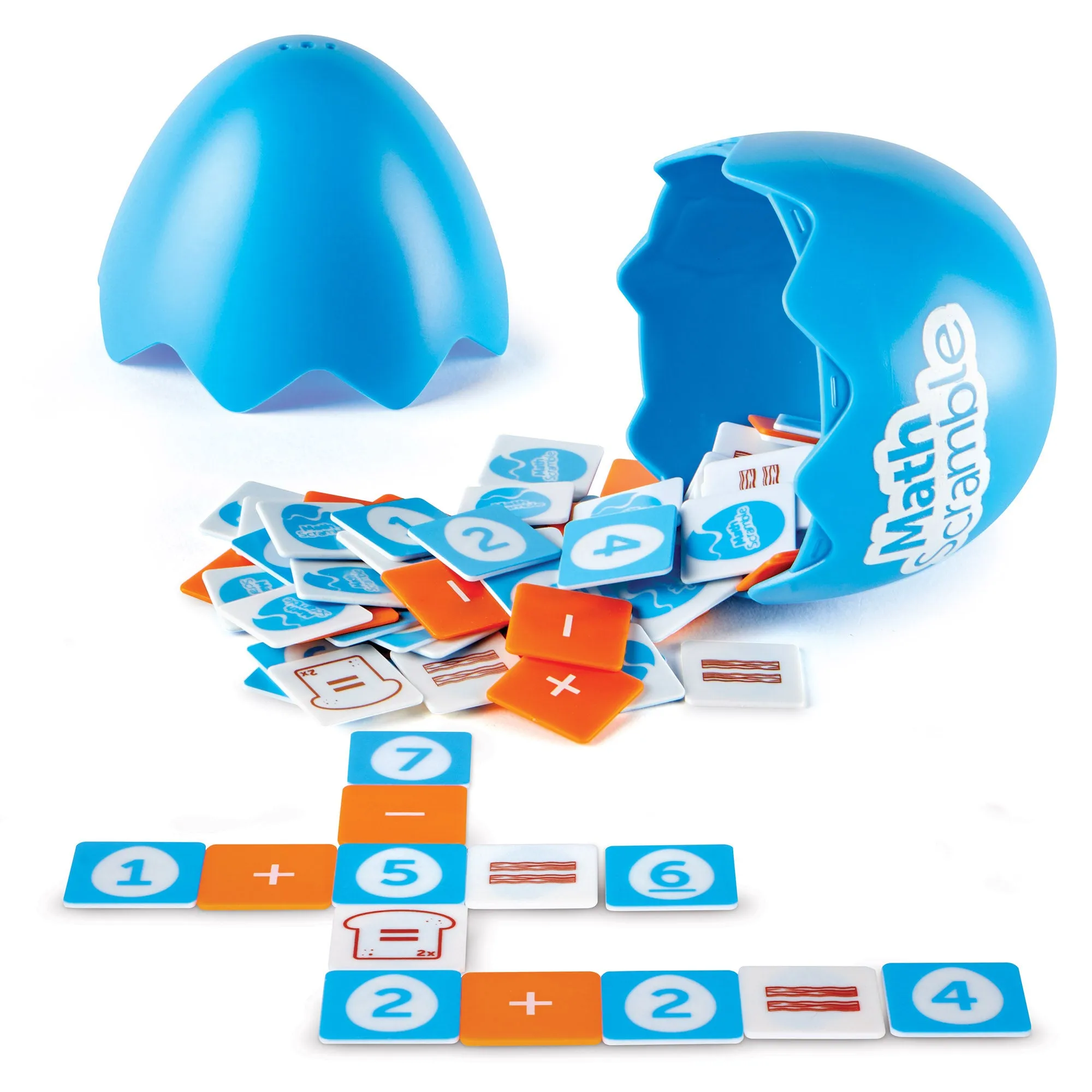 Learning Resources Math Scramble - Fast-Paced Addition & Subtraction Game
