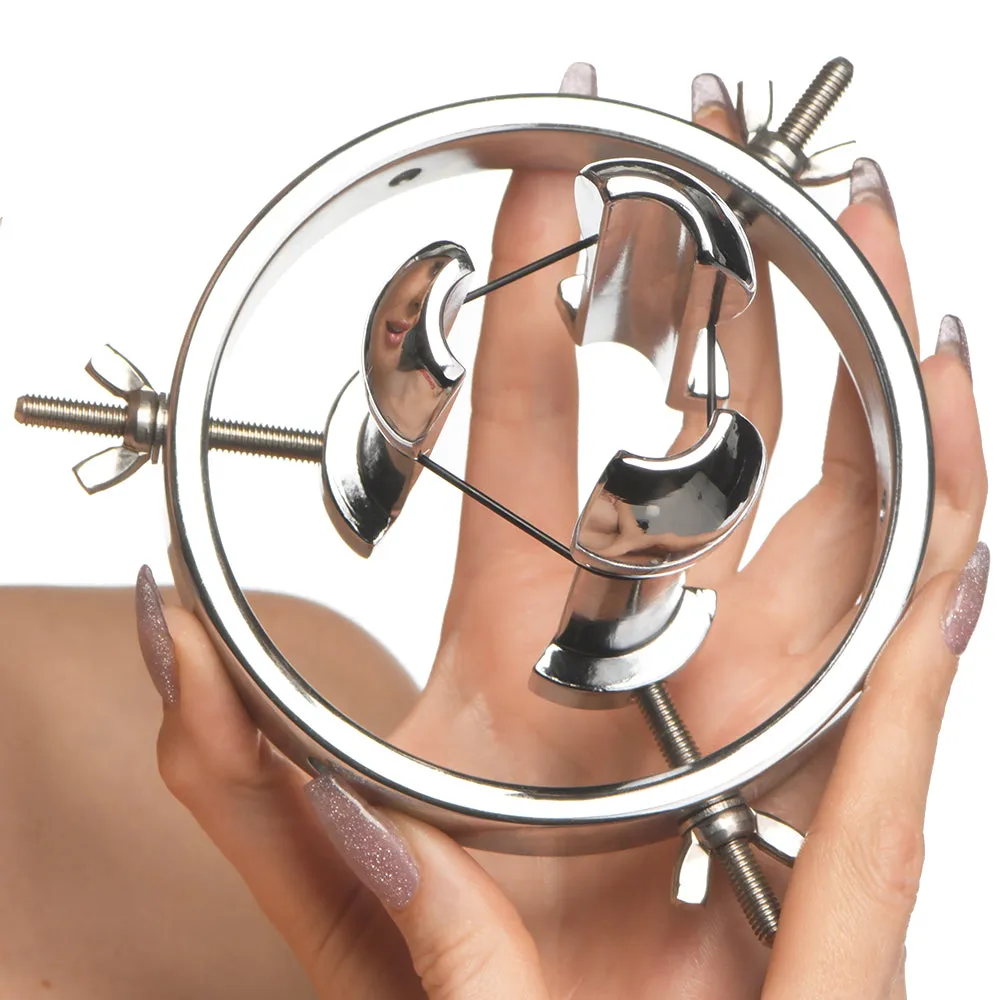 Master Series Forced Spread Stainless Steel Anal Explorer
