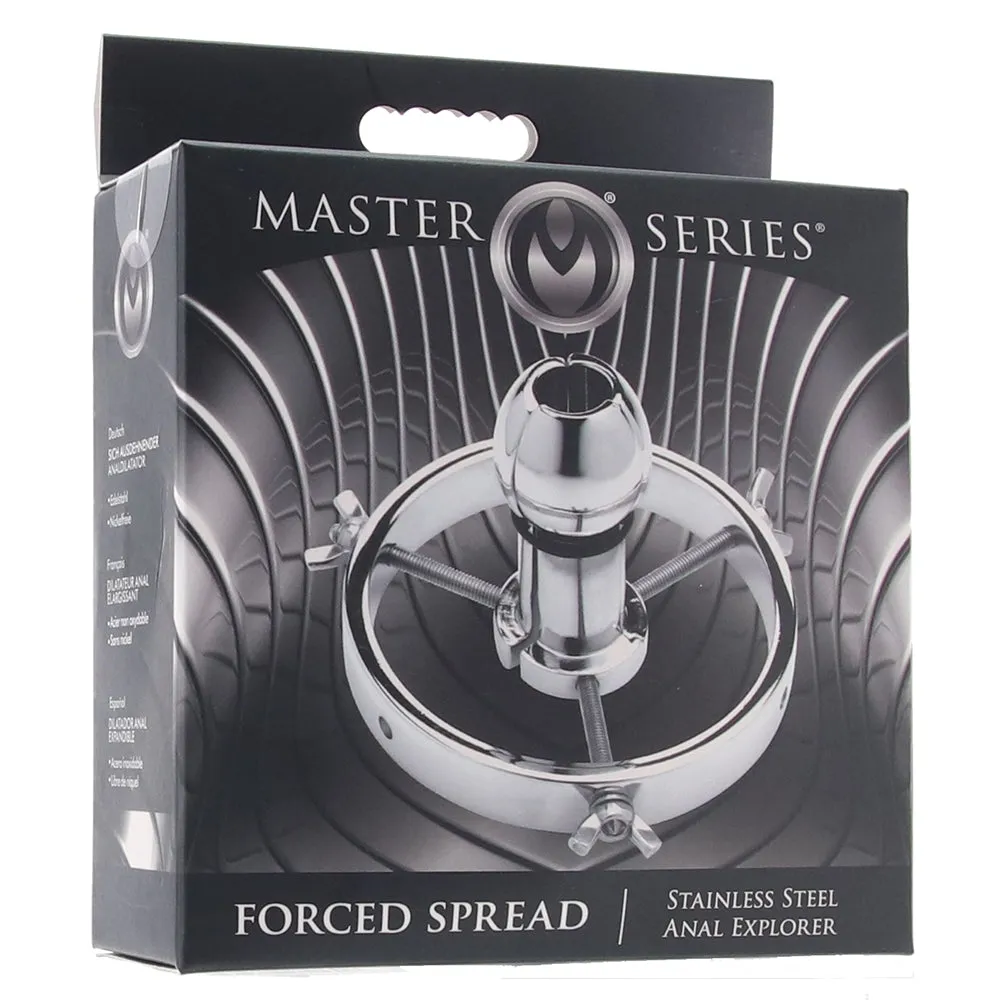 Master Series Forced Spread Stainless Steel Anal Explorer