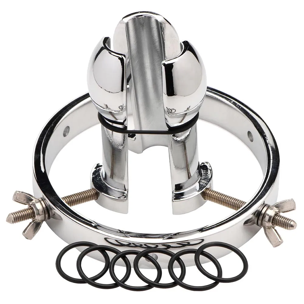 Master Series Forced Spread Stainless Steel Anal Explorer