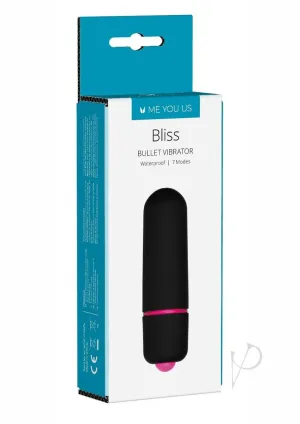 Myu Bliss 7 Mode Mini Bullet Vibe Black