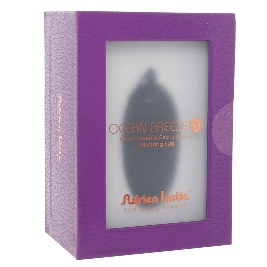 Ocean Breeze 2.0 Remote Egg Vibe in Black